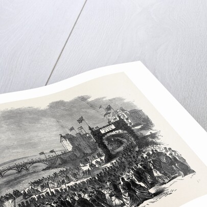 Opening of the Pier at Clevedon Somersetshire UK 1869 by Anonymous