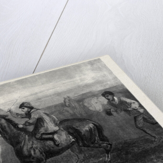 At Kingston Fair in the Exhibition of the Collected Works of the Late George H. Thomas 168 New Bond Street London UK 1869 by Anonymous