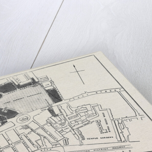 Proposed Sites for the New Law Courts: Plan of Mr. F. Shields for a New Approach to the Carey Street Site London 1869 UK by Anonymous