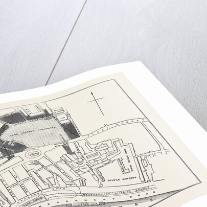 Proposed Sites for the New Law Courts: Plan of Mr. F. Shields for a New Approach to the Carey Street Site London 1869 UK by Anonymous