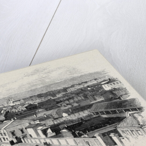 The Main Street of Irkutsk Siberia 1869 by Anonymous