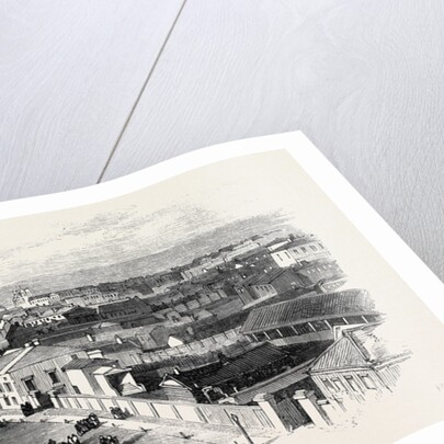 The Main Street of Irkutsk Siberia 1869 by Anonymous