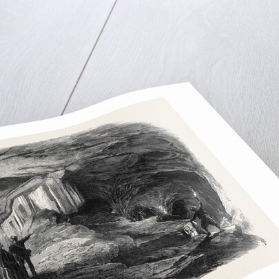 The Royal Caverns at Jerusalem 1869 by Anonymous