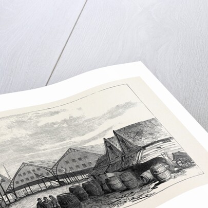 Deptford Dockyard 1869 by Anonymous