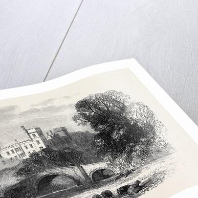 Lismore Castle Ireland Visited by Prince Arthur 1869 by Anonymous