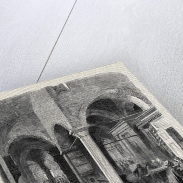 The Bazaar at Constantinople Turkey Istanbul 1869 by Anonymous