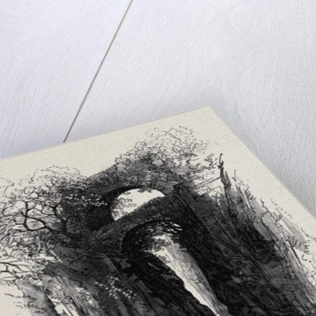 The Devon Valley Railway in Scotland: The Rumbling Brig 1869 UK by Anonymous