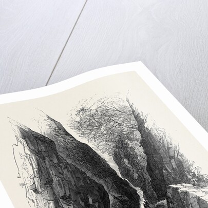 The Devon Valley Railway in Scotland: The Rumbling Brig 1869 UK by Anonymous