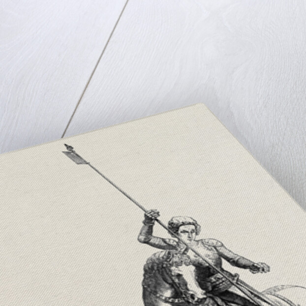 St. George Slaying the Dragon from the Old Palace at Prague by Anonymous