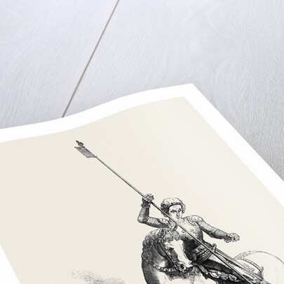 St. George Slaying the Dragon from the Old Palace at Prague by Anonymous