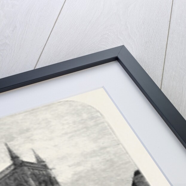 The New Chapel of St. John's College Cambridge UK 1869 by Anonymous