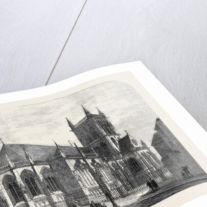 The New Chapel of St. John's College Cambridge UK 1869 by Anonymous