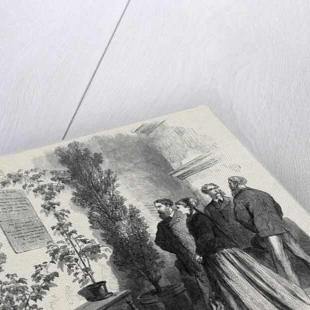 The Crimea Revisited: The Room in which Lord Raglan Died at the Headquarters' Residence Near Sebastopol 1869 by Anonymous