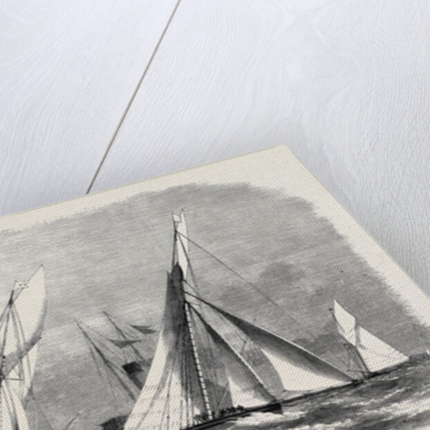 Royal London Yacht Club Match the Sphinx and Volante Rounding at Southend 1869 by Anonymous
