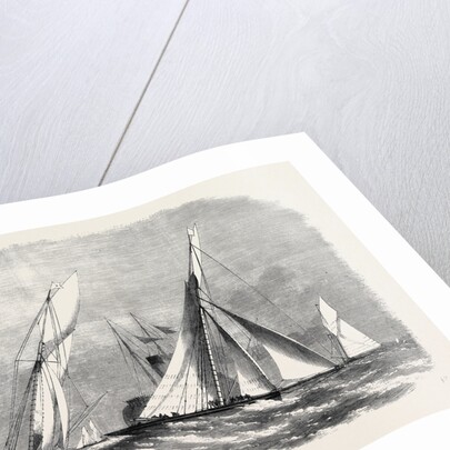 Royal London Yacht Club Match the Sphinx and Volante Rounding at Southend 1869 by Anonymous