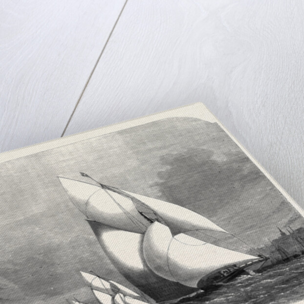The Royal Thames Yacht Club Match: Finish of the Race 1869 by Anonymous
