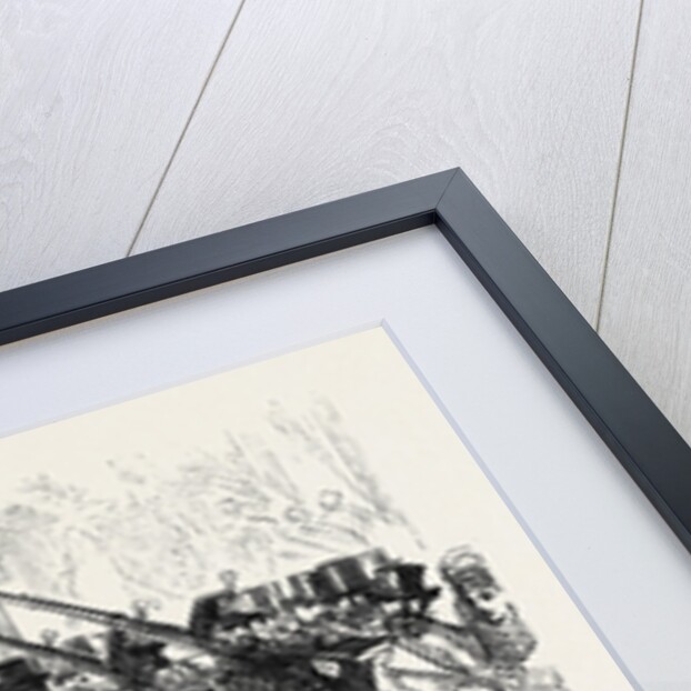 The Elections in France: Removal of the Voting-Urn from a District Polling-Place to the Mairie 1869 by Anonymous