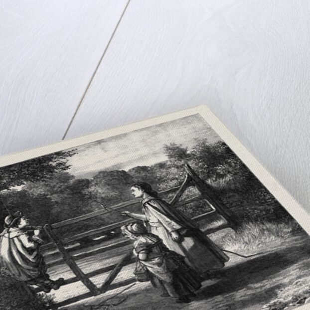 No Thoroughfare, in the Exhibition of the Society of British Artists 1869 by Anonymous