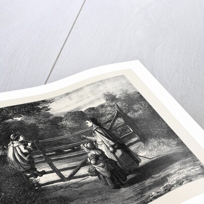 No Thoroughfare, in the Exhibition of the Society of British Artists 1869 by Anonymous