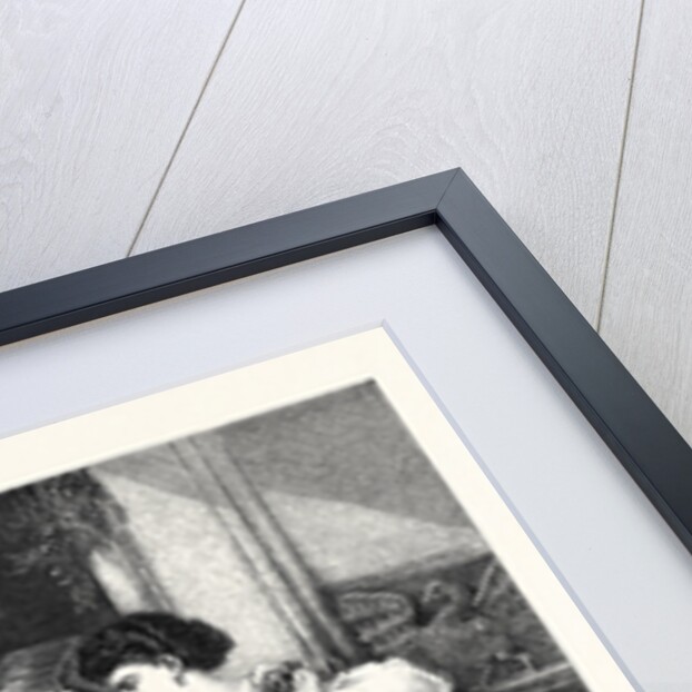 The Letter, in the Exhibition of the Society of Painters in Water Colours 1869 by Anonymous