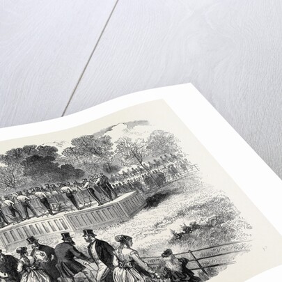 Band of the Life Guards Playing on the New Platform in Hyde Park London UK 1869 by Anonymous