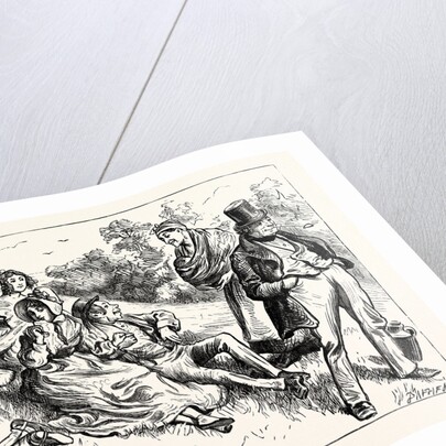 Charles Dickens Sketches by Boz the Gentleman Described Looks Extremely Foolish and Squeezes Fier Hand and Fees the Gipsy Liberally. by Anonymous