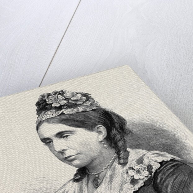 Her Grace the Duchess of Marlborough 1880 by Anonymous