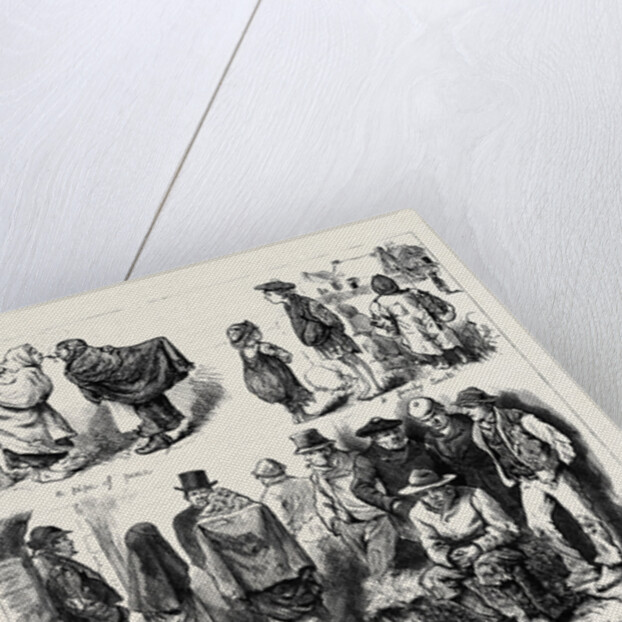 The State of Ireland: Sketches in Galway 1880 by Anonymous