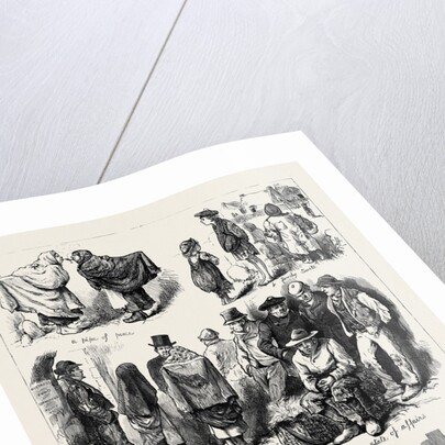 The State of Ireland: Sketches in Galway 1880 by Anonymous