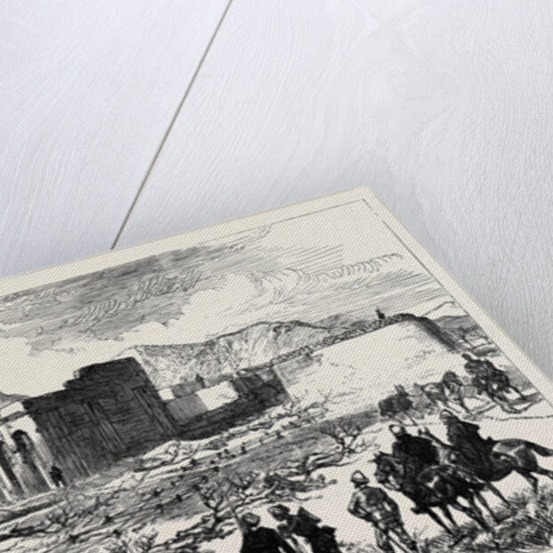 The Afghan War: Defence of the British Position at Sherpore Cabul: North End of the Sherpore Defences 1880 by Anonymous