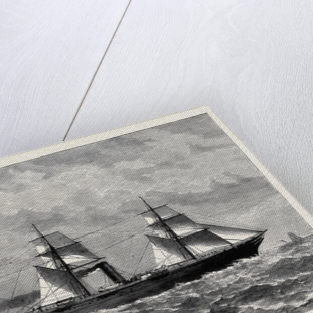 The Steamship Chimborazo of the Orient Line for Australia 1880 by Anonymous