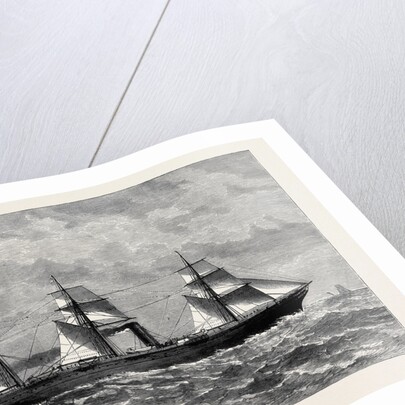 The Steamship Chimborazo of the Orient Line for Australia 1880 by Anonymous
