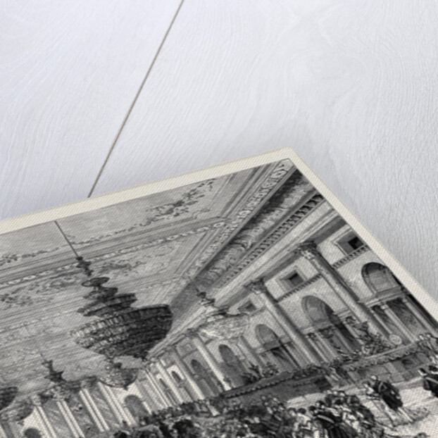 The Attempt on the Czar's Life: The Grand Ball-Room Winter Palace St. Petersburg Russia 1880 by Anonymous