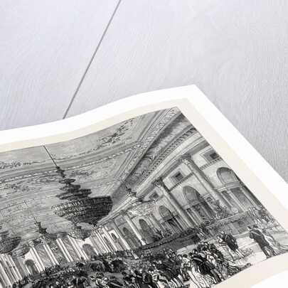 The Attempt on the Czar's Life: The Grand Ball-Room Winter Palace St. Petersburg Russia 1880 by Anonymous