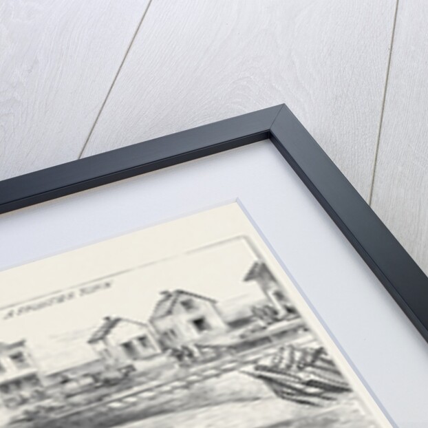 A New Settlement in Minnesota America 1880 by Anonymous