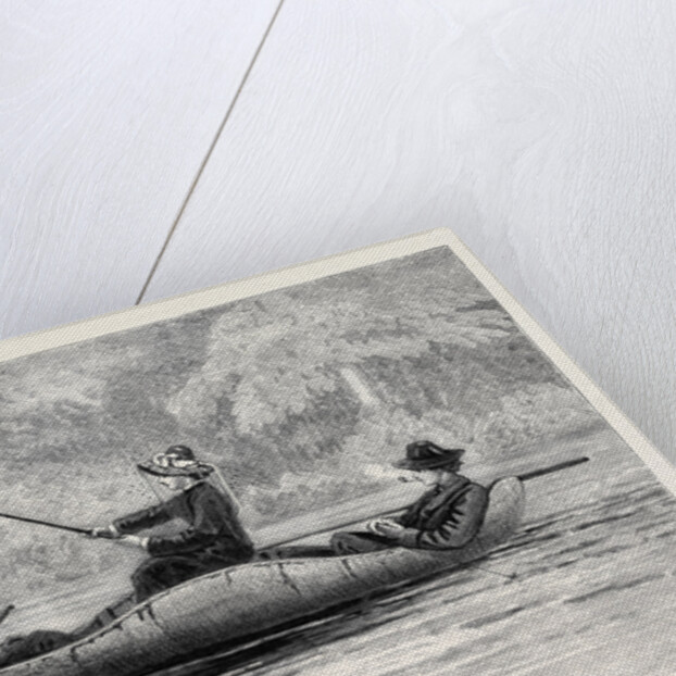 Fishing on the Ristigouche in Canada: In the Exhibition of the Society of Painters in Water Colours 1880 by Anonymous