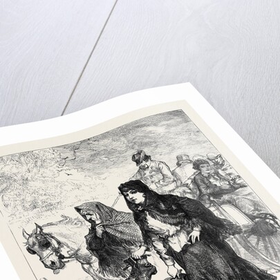 Ireland: Going to Church 1880 by Anonymous