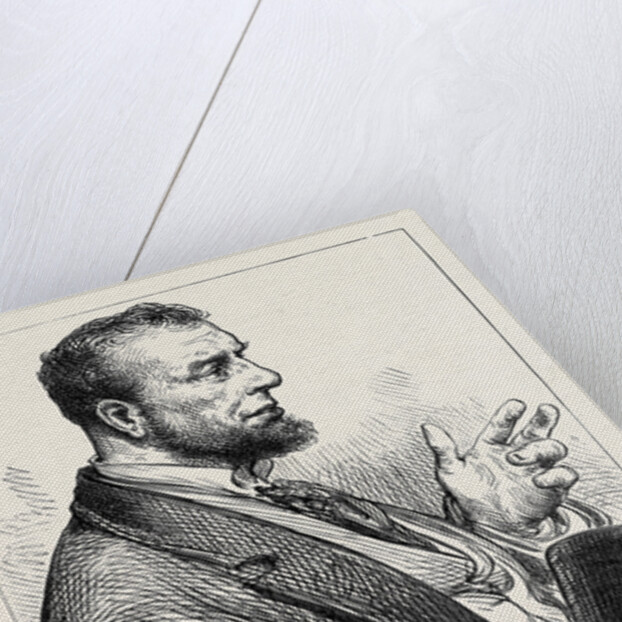 Election Sketches: The Man of the People 1880 by Anonymous