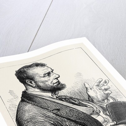 Election Sketches: The Man of the People 1880 by Anonymous