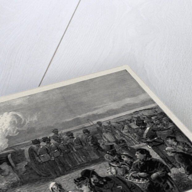 The Easter Volunteer Review: The First Gun 1880 by Anonymous