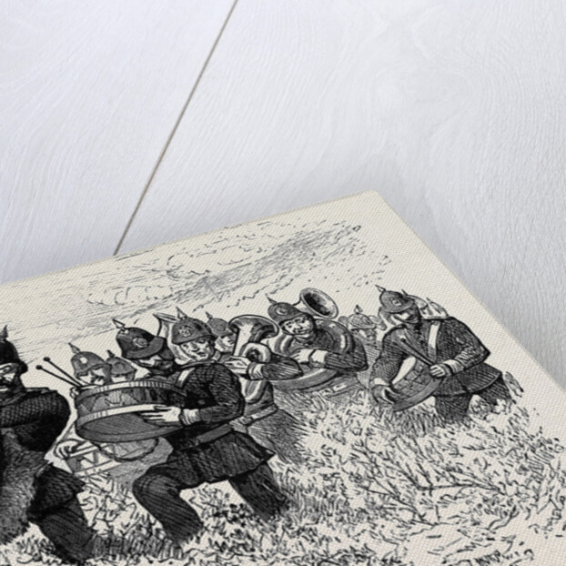 At the Brighton Theatre of War: The Band of Hope. 1880 by Anonymous