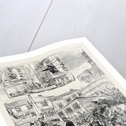 The General Election: The Middlesex Election: Sketches at Brentford 1880 by Anonymous