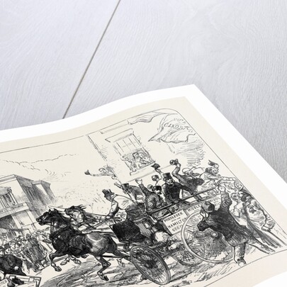 The General Election: The Middlesex Election: Two Minutes to Five at Brentford 1880 by Anonymous