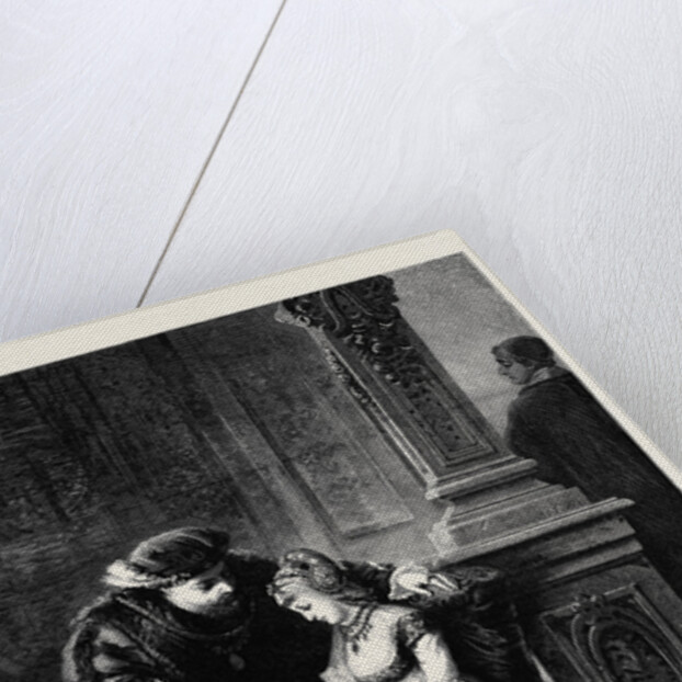 Henry VIII. And Anne Boleyn, from the National Gallery of Art at Melbourne Australia 1880 by Anonymous