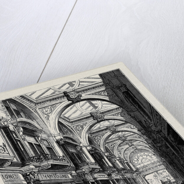 New Arcade Old Bond Street London 1880 by Anonymous