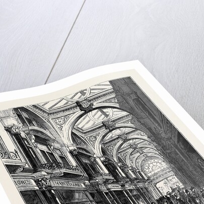 New Arcade Old Bond Street London 1880 by Anonymous