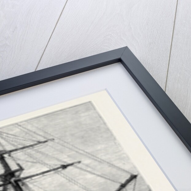 Irish Relief Squadron Under the Duke of Edinburgh: Distributing Stores from H.M.S. Valorous at Kilkerran 1880 by Anonymous