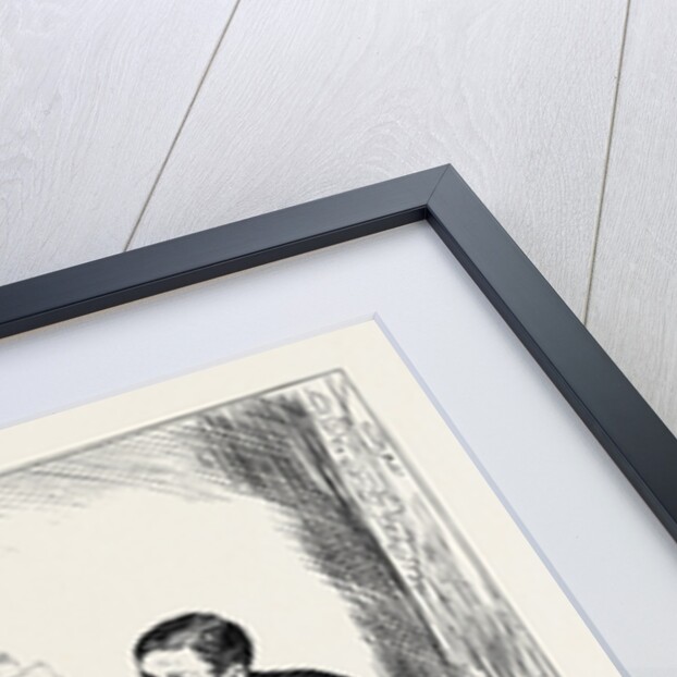 See Here and Here and Here Continued Lobster in Excellent Tone and Temper Turning Over the Leaves of a Packet of Oblong Papers Lying Before Him. There is Your Signature. 1880 by Anonymous