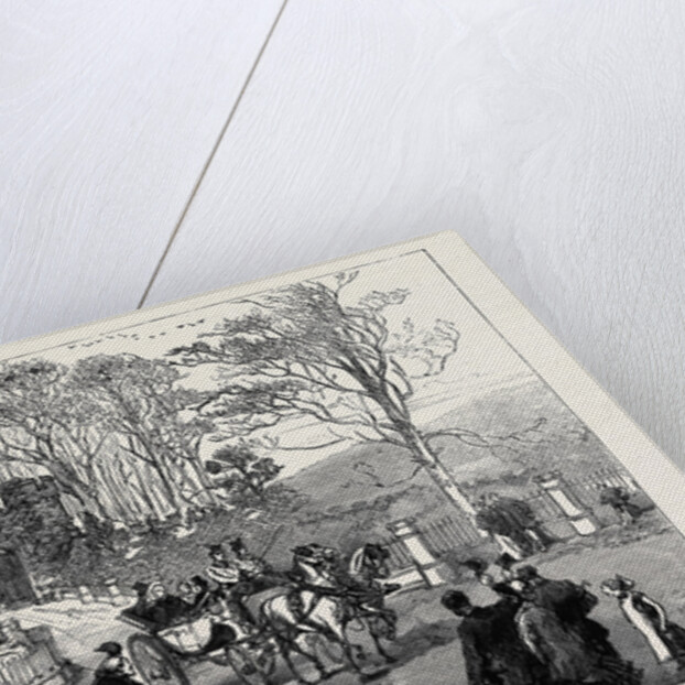 Entrance Lodge Hawarden 1880 by Anonymous