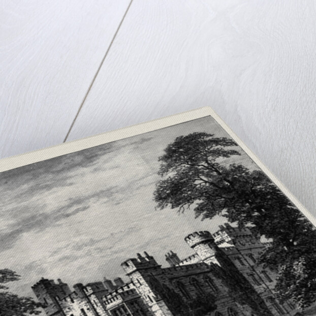 Hawarden Castle from the Garden 1880 by Anonymous